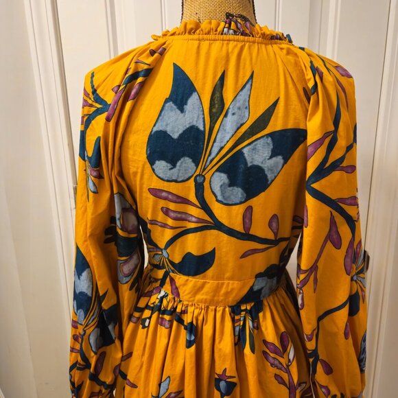 Anthropologie Let Me Be Printed Tunic Dress S - Picture 11 of 16